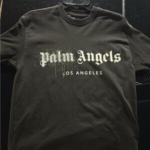 Palm Angels Black T-Shirt for Men